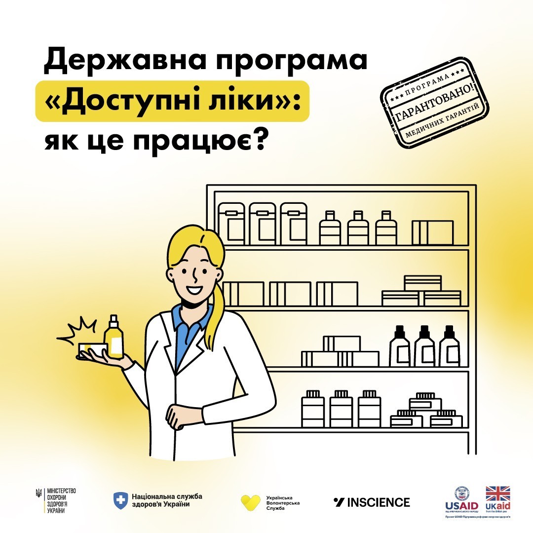 ПАЦІЄНТУ - Як працює державна програма "Доступні ліки"